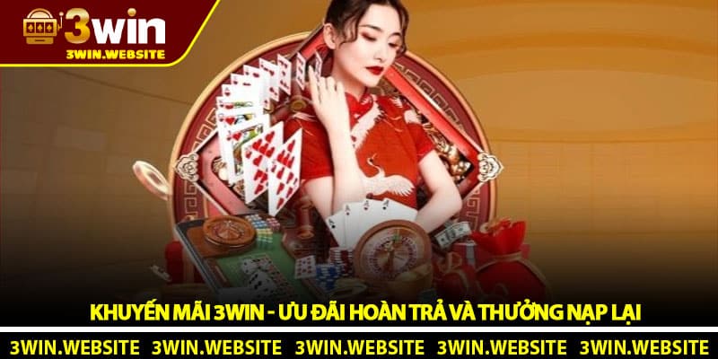 Khuyến Mãi 3Win - Ưu Đãi Hoàn Trả và Thưởng Nạp Lại